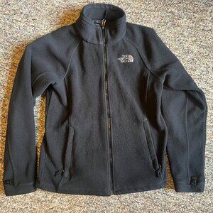 Mens The North Face Black Fleece Full Zip Jacket Size Small
